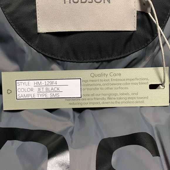 Hudson Puffer Trucker Jacket M - Picture 10 of 16